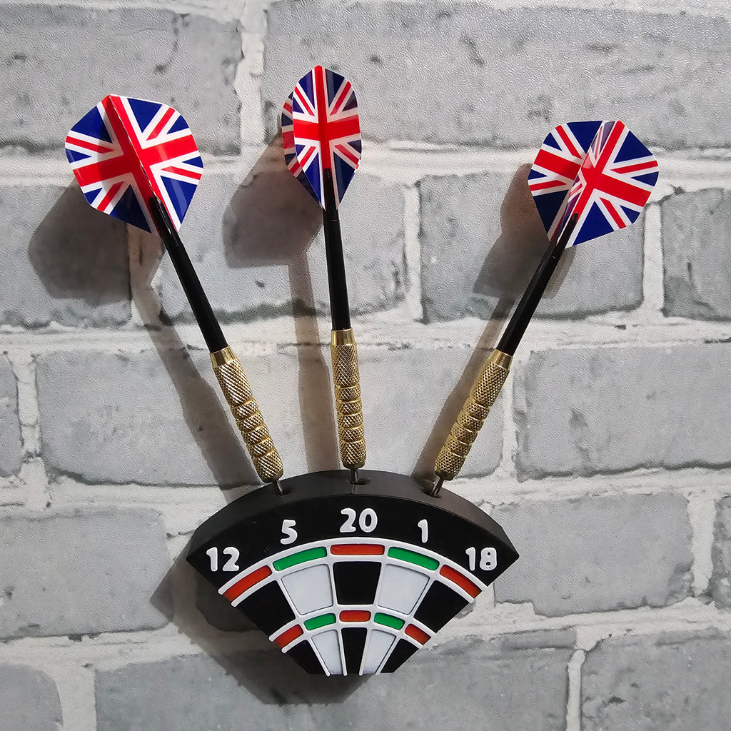 3D Printed Darts Holders - Different Styles Available - Desk and Wall Mounted