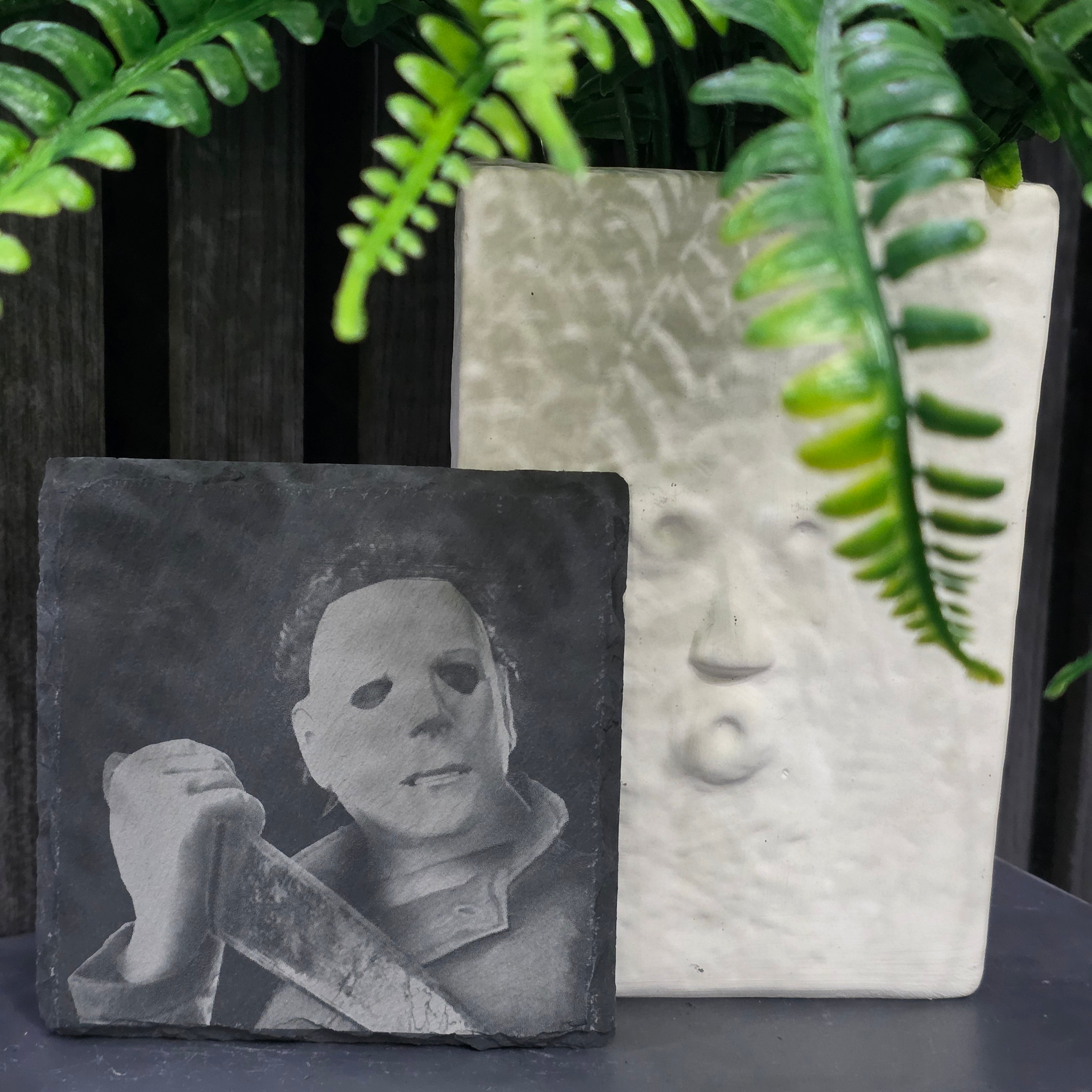 Horror Character Slate Coasters - Perfect Gift For Horror Movie Fans