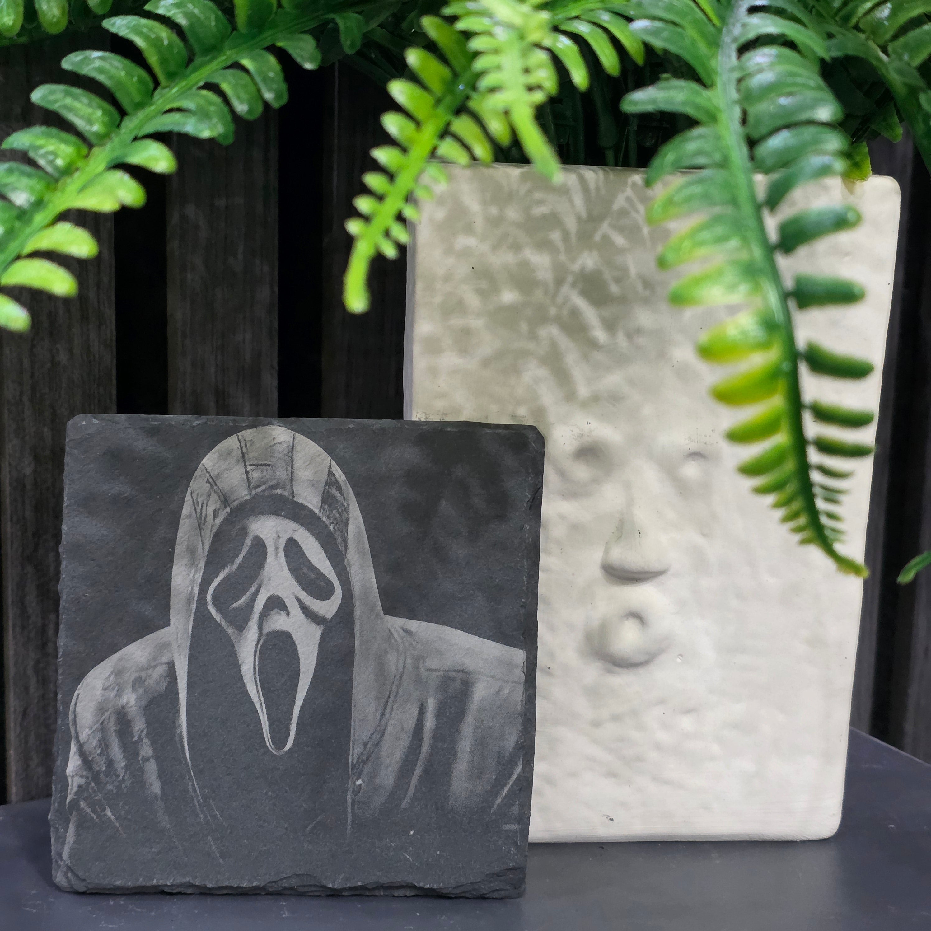Horror Character Slate Coasters - Perfect Gift For Horror Movie Fans