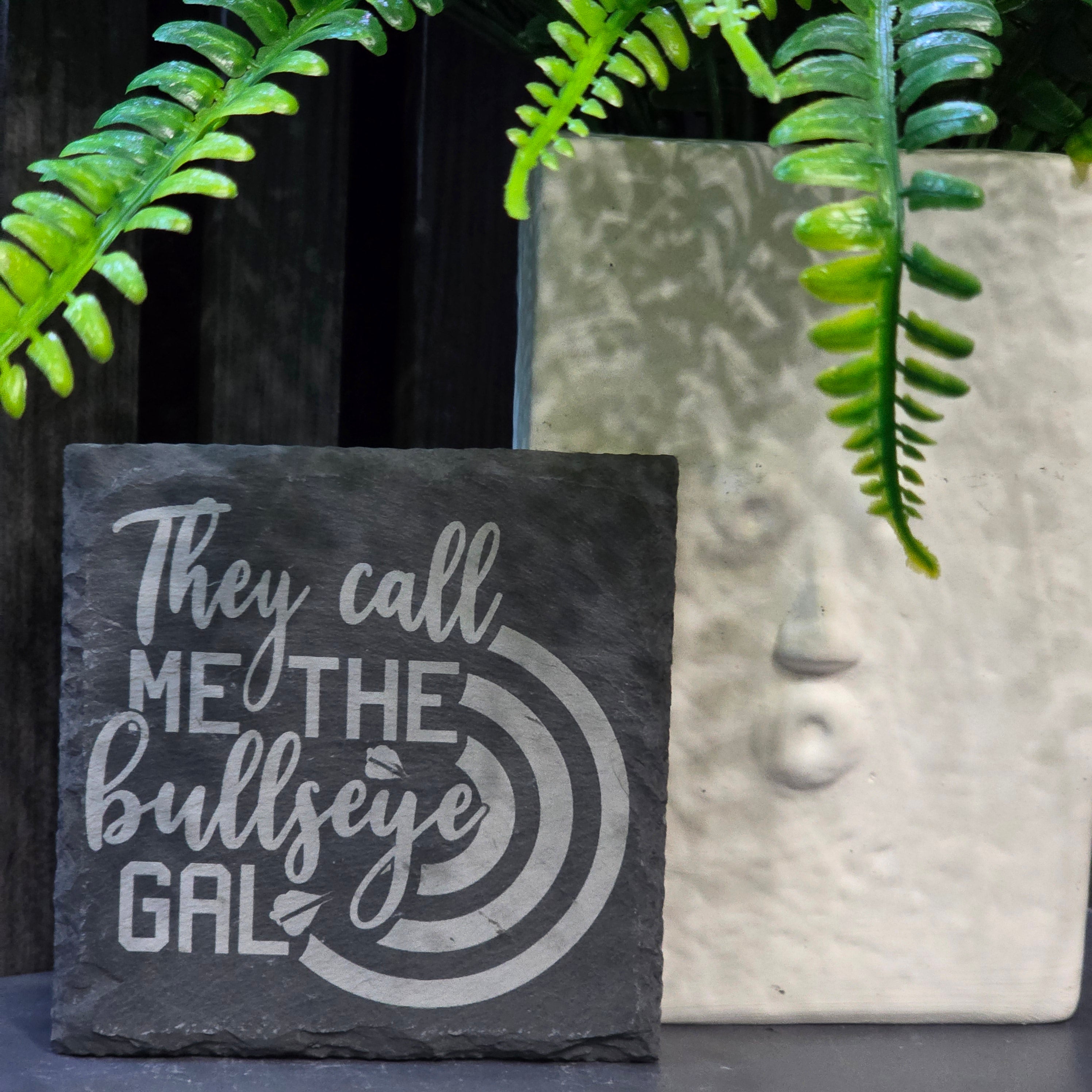 Darts Inspired Slate Coasters - Elegant Coasters For Home Decor Perfect Gift Ideal For Darts Fans