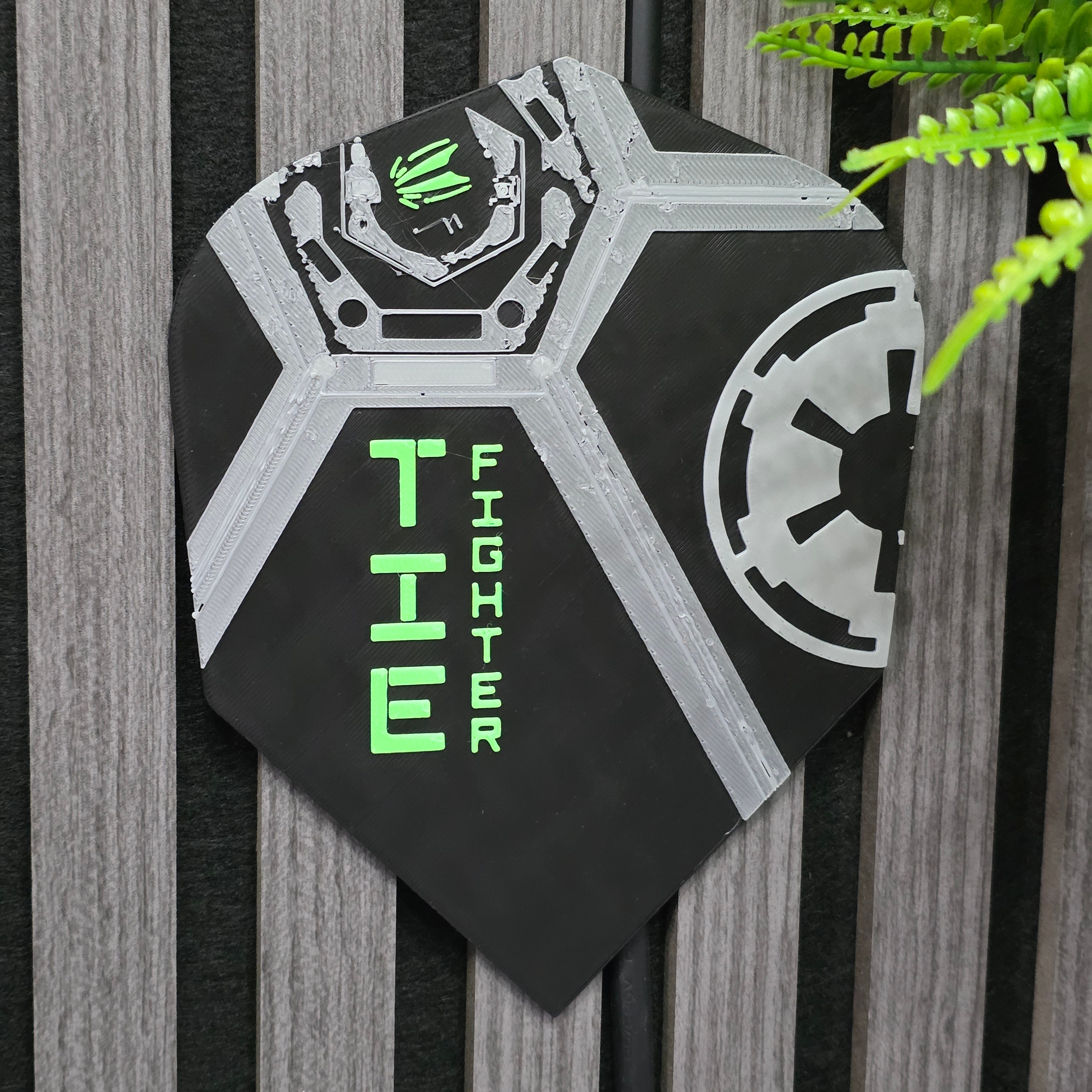 3D Printed Dart Flight Wall Art Home Decor