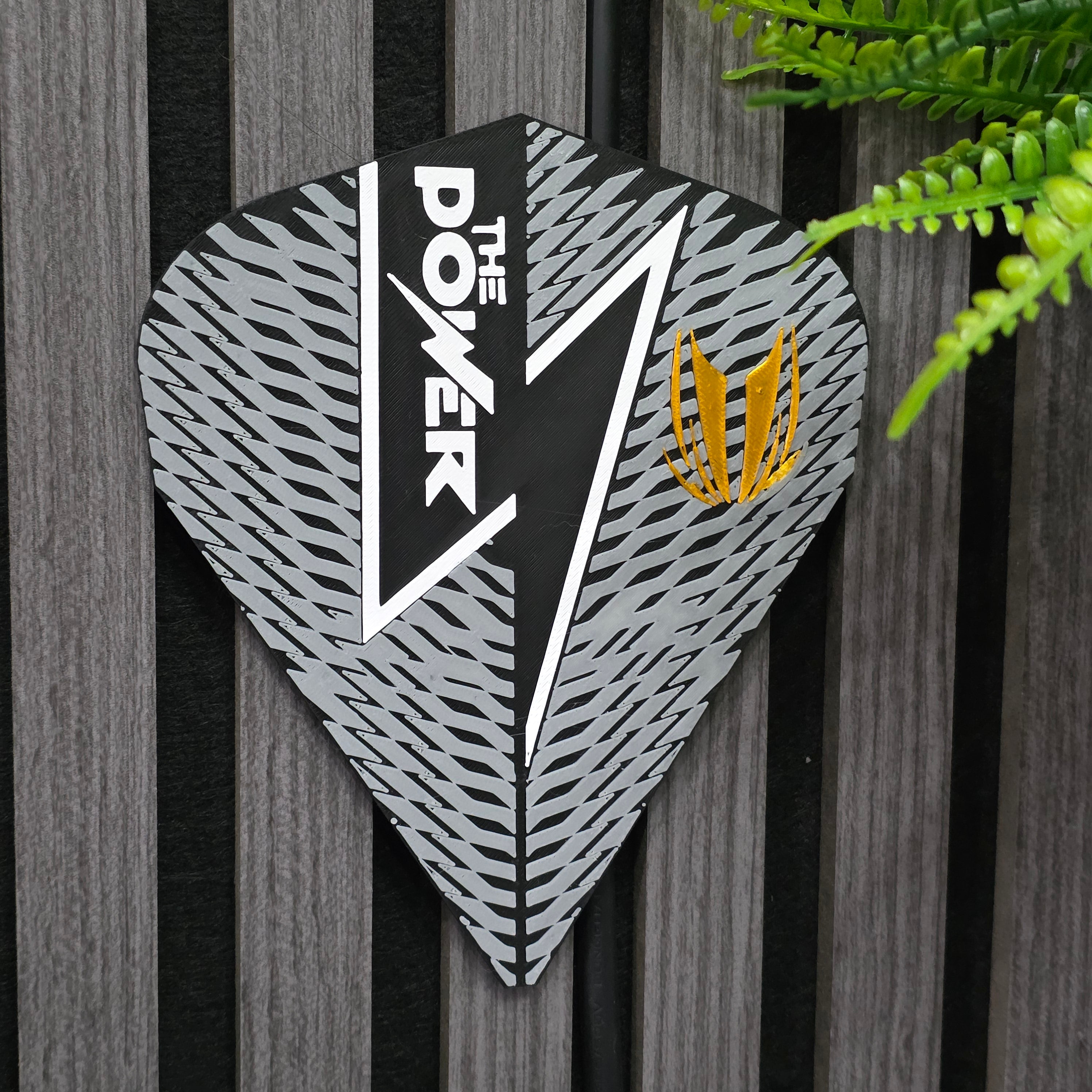 3D Printed Dart Flight Wall Art Home Decor