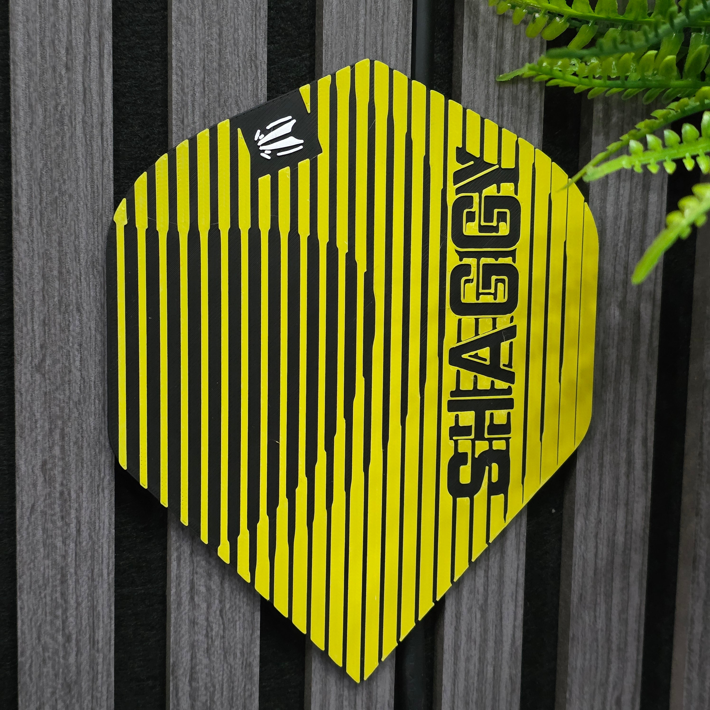 3D Printed Dart Flight Wall Art Home Decor