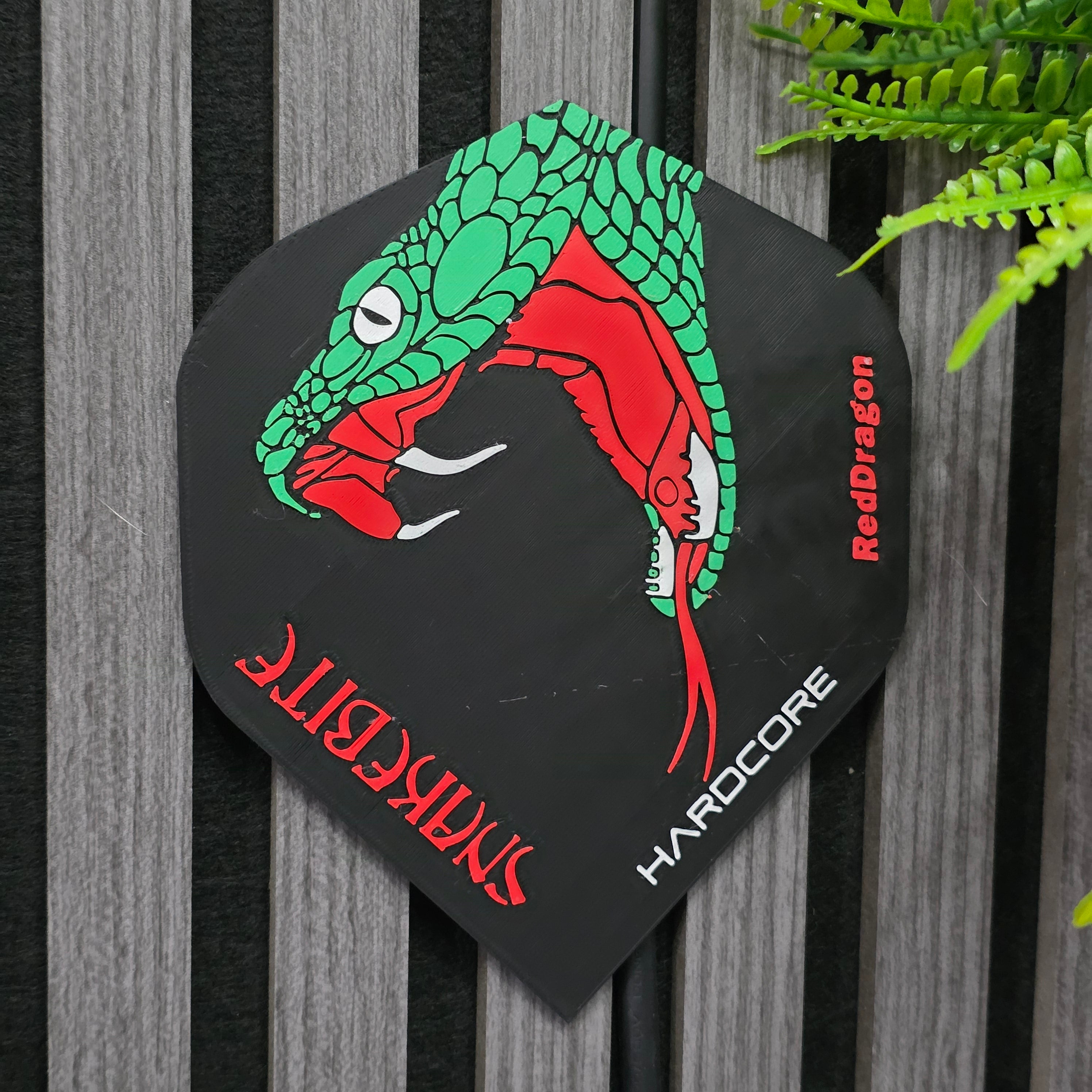 3D Printed Dart Flight Wall Art Home Decor