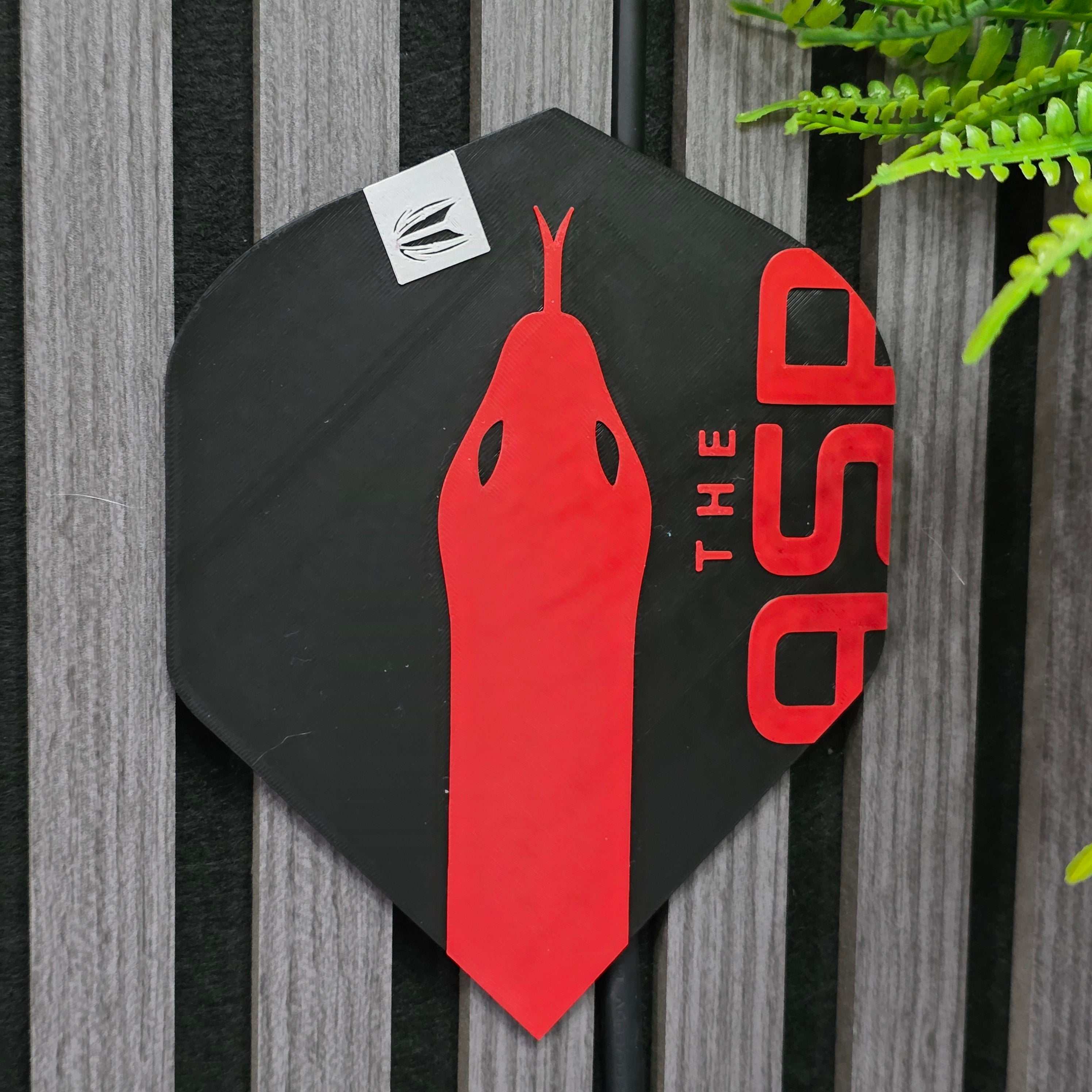 3D Printed Dart Flight Wall Art Home Decor