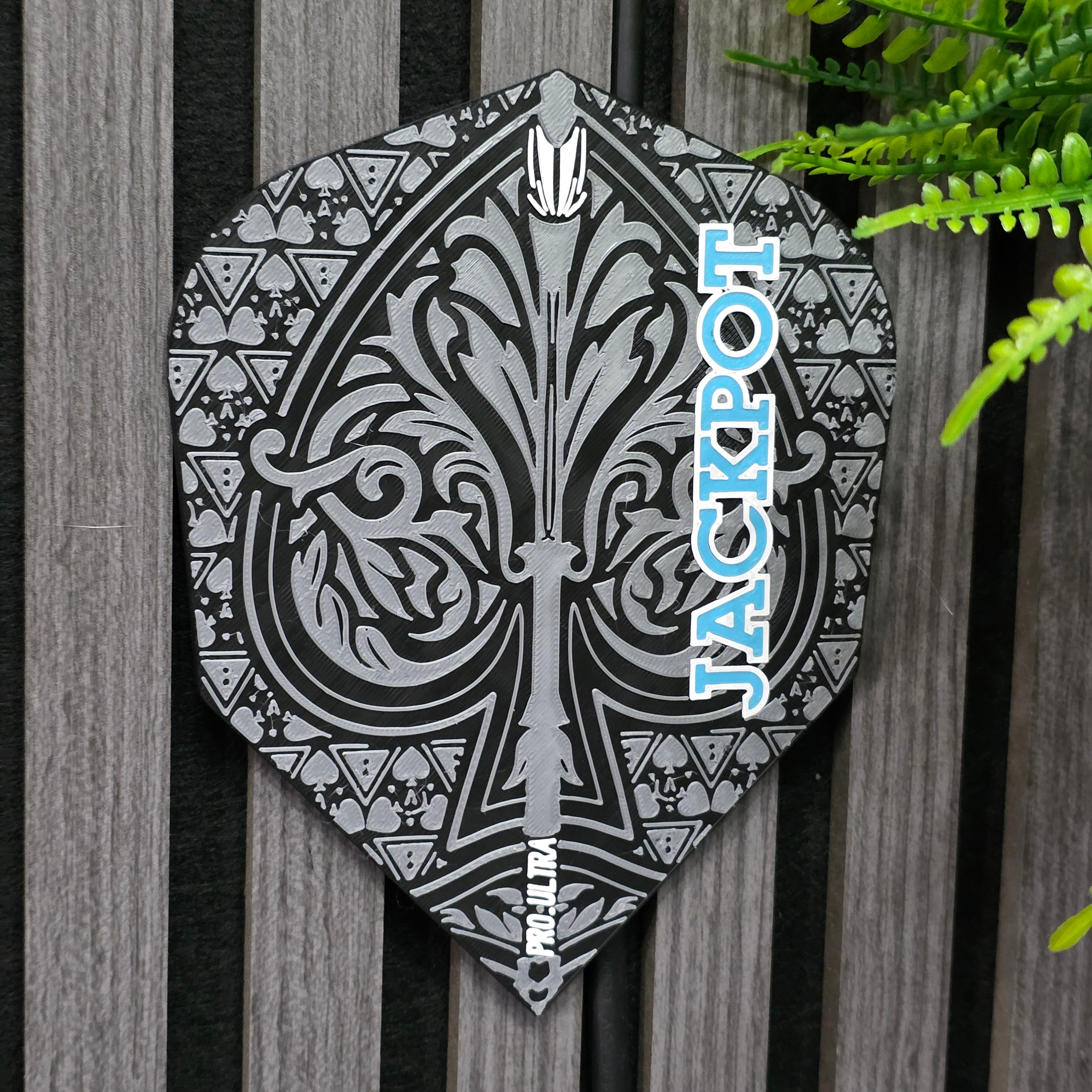 3D Printed Dart Flight Wall Art Home Decor