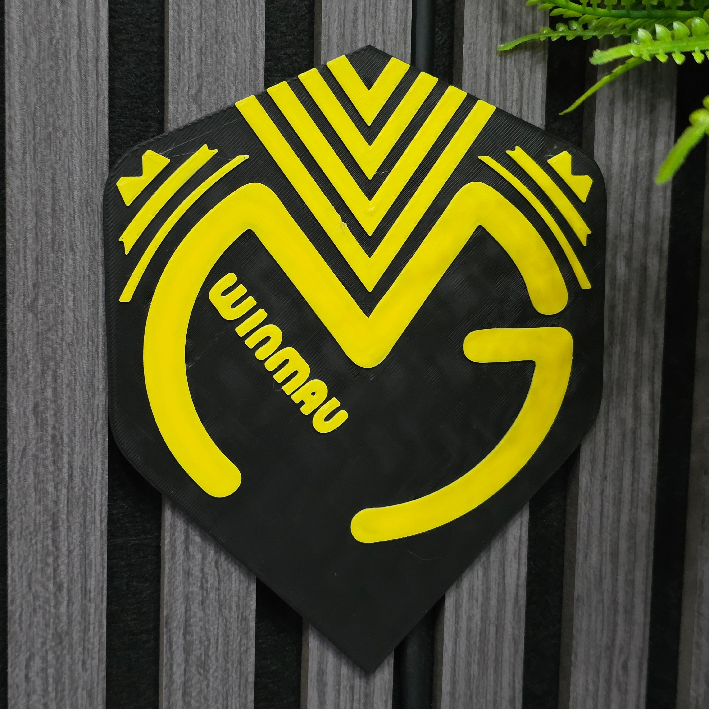 3D Printed Dart Flight Wall Art Home Decor