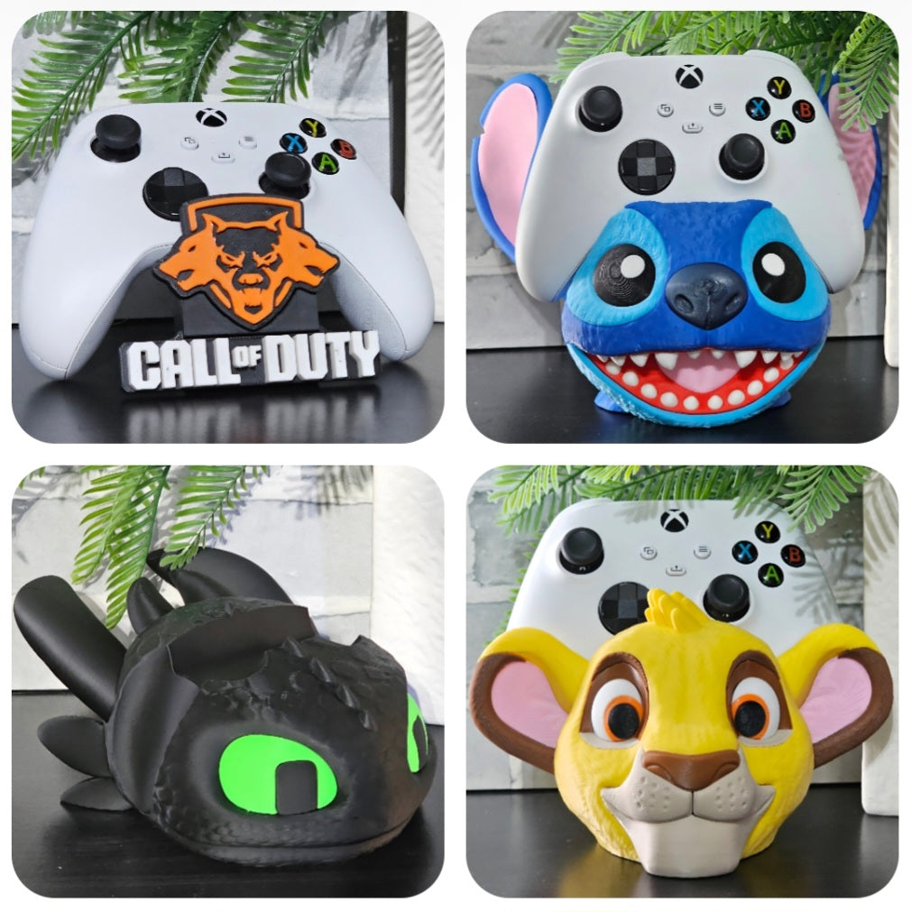 Character Inspired Controller Holders - Home Decor Gaming Organiser